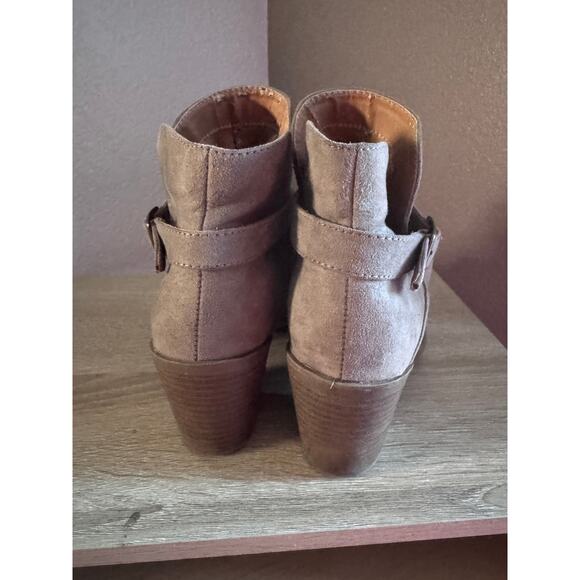 Daytrip Women's Woven Suede Ankle Boots -  Size 6.5 - Picture 3 of 9